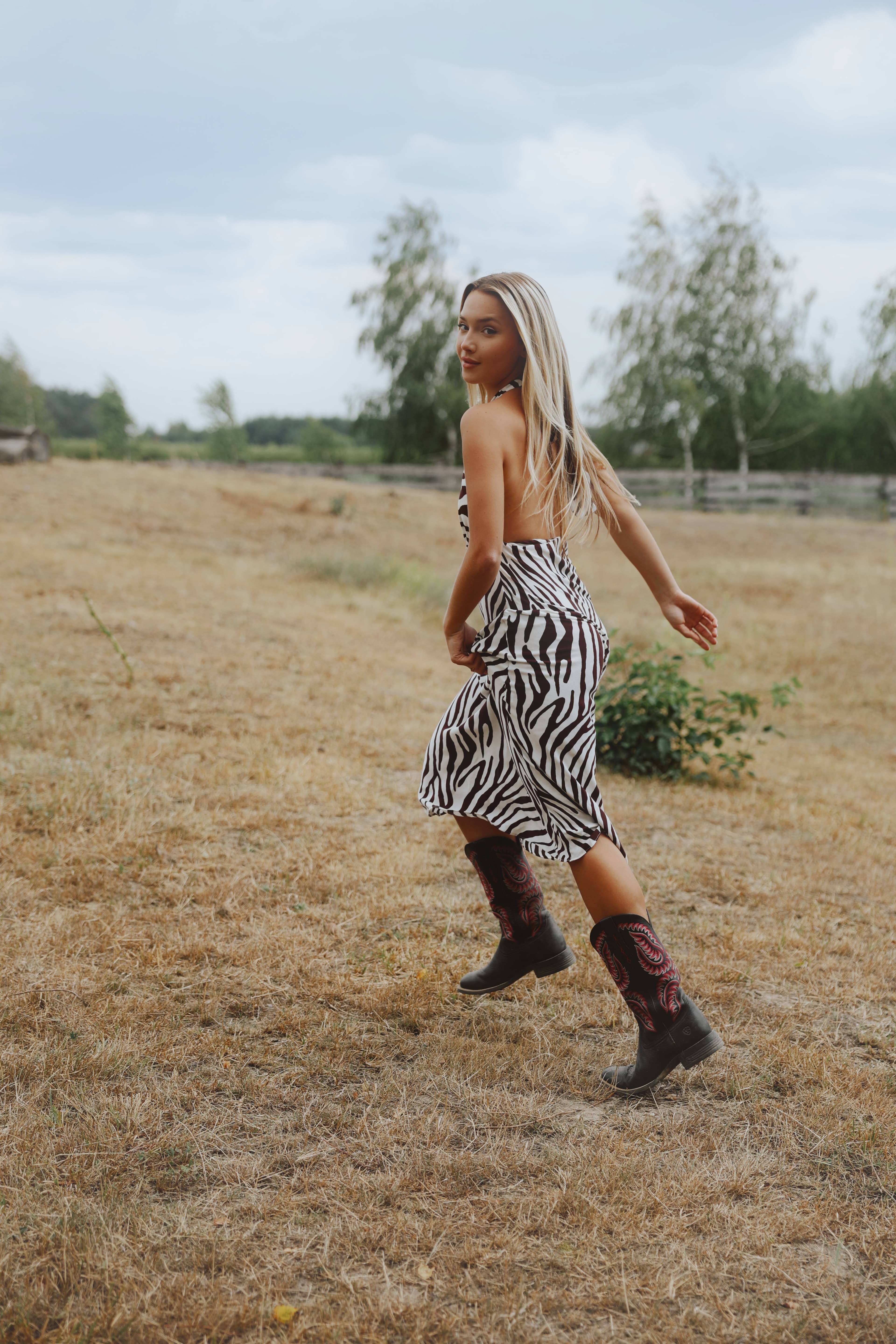 RHODE CUPRO DRESS