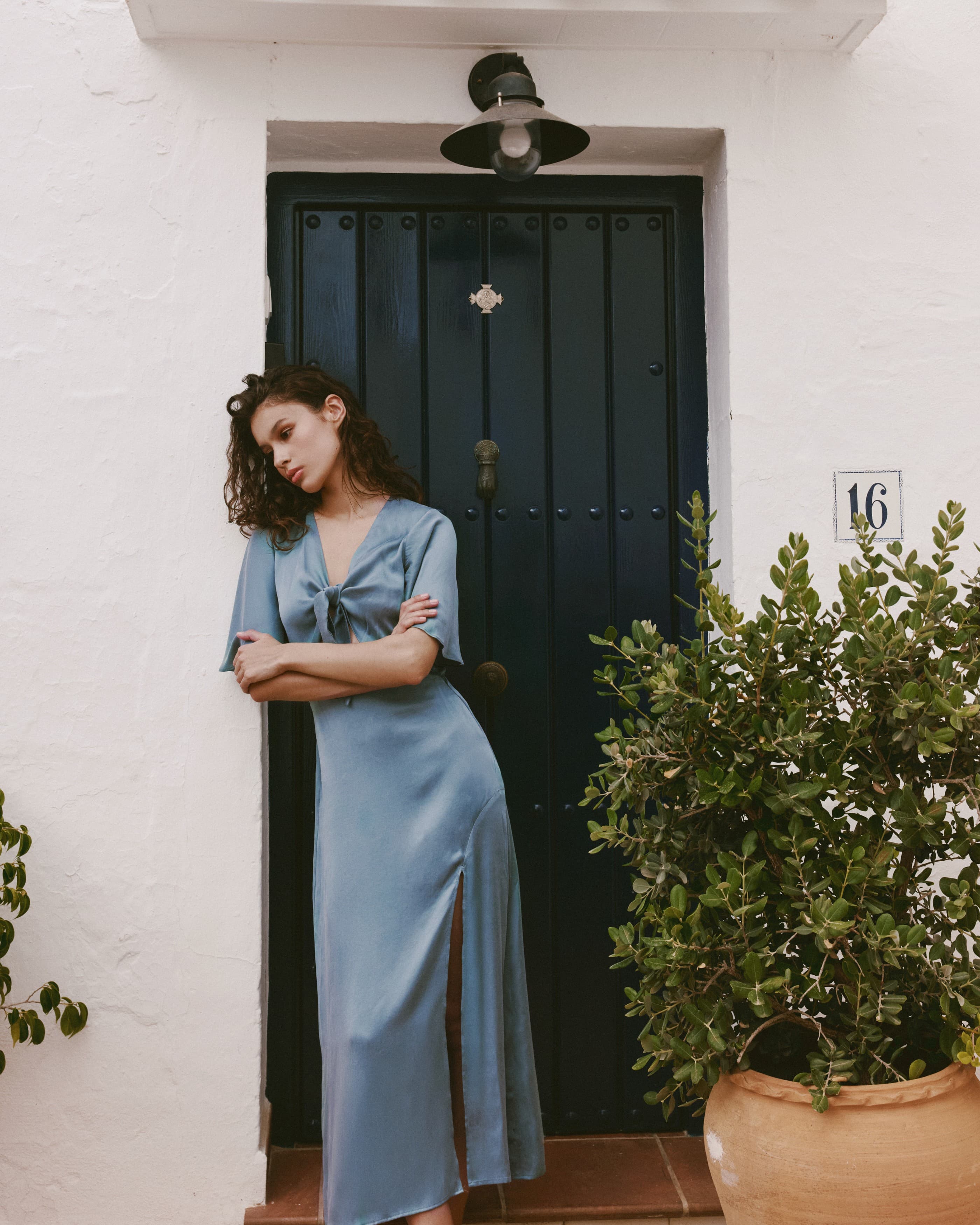 SUKIENKA SKYLAR BLUE