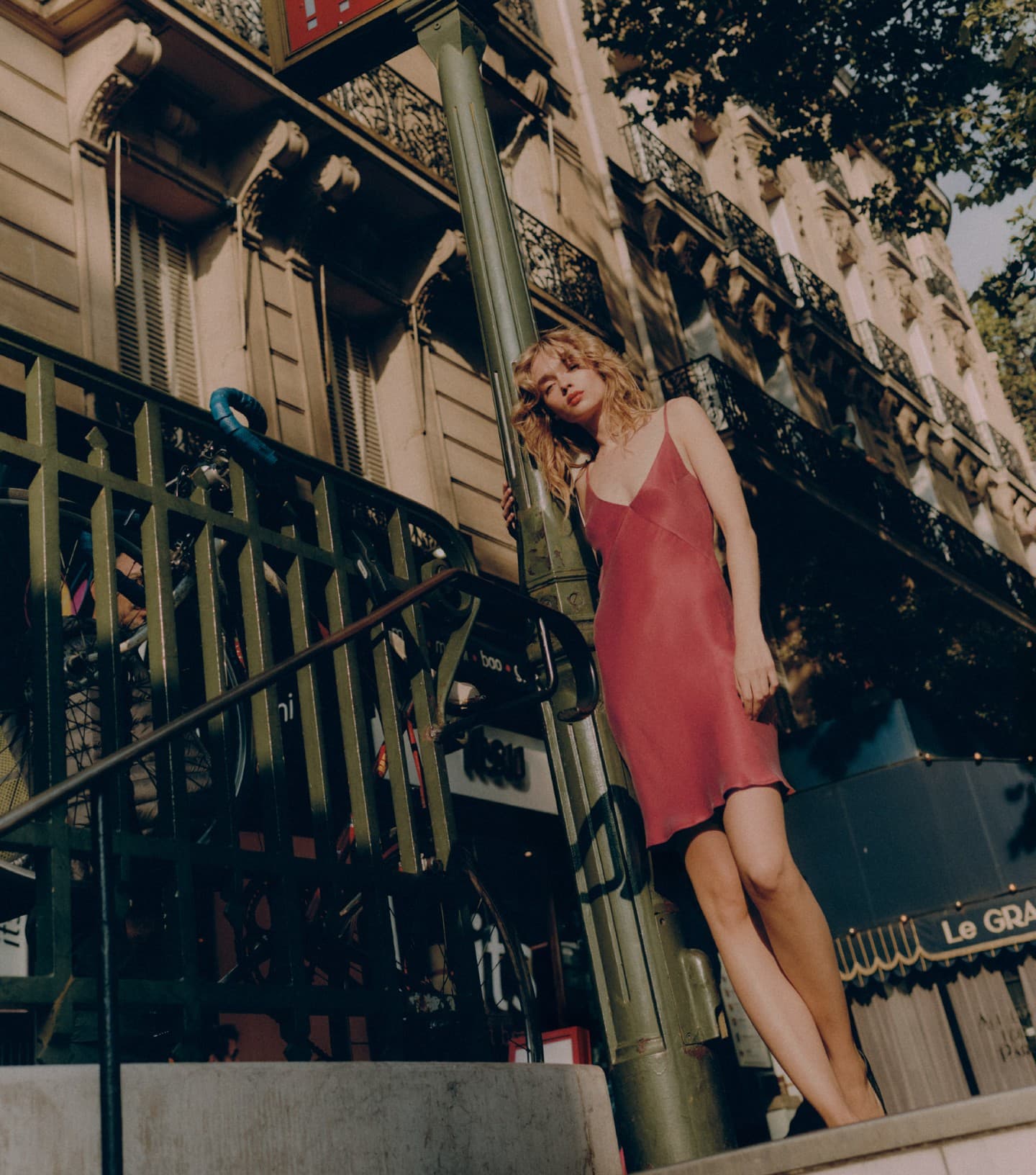 RAYA MINI ROUGE dress