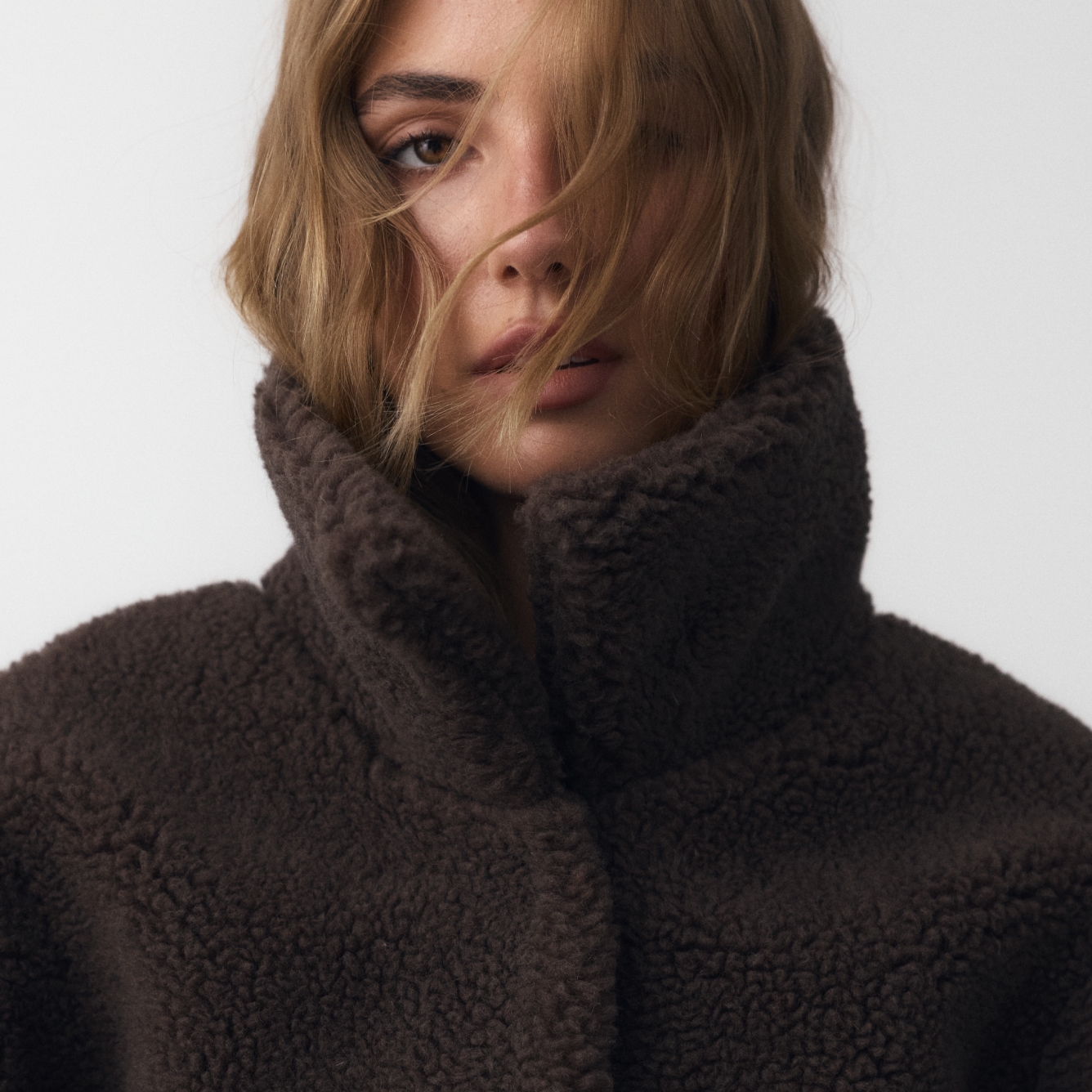 Model showcasing the collection