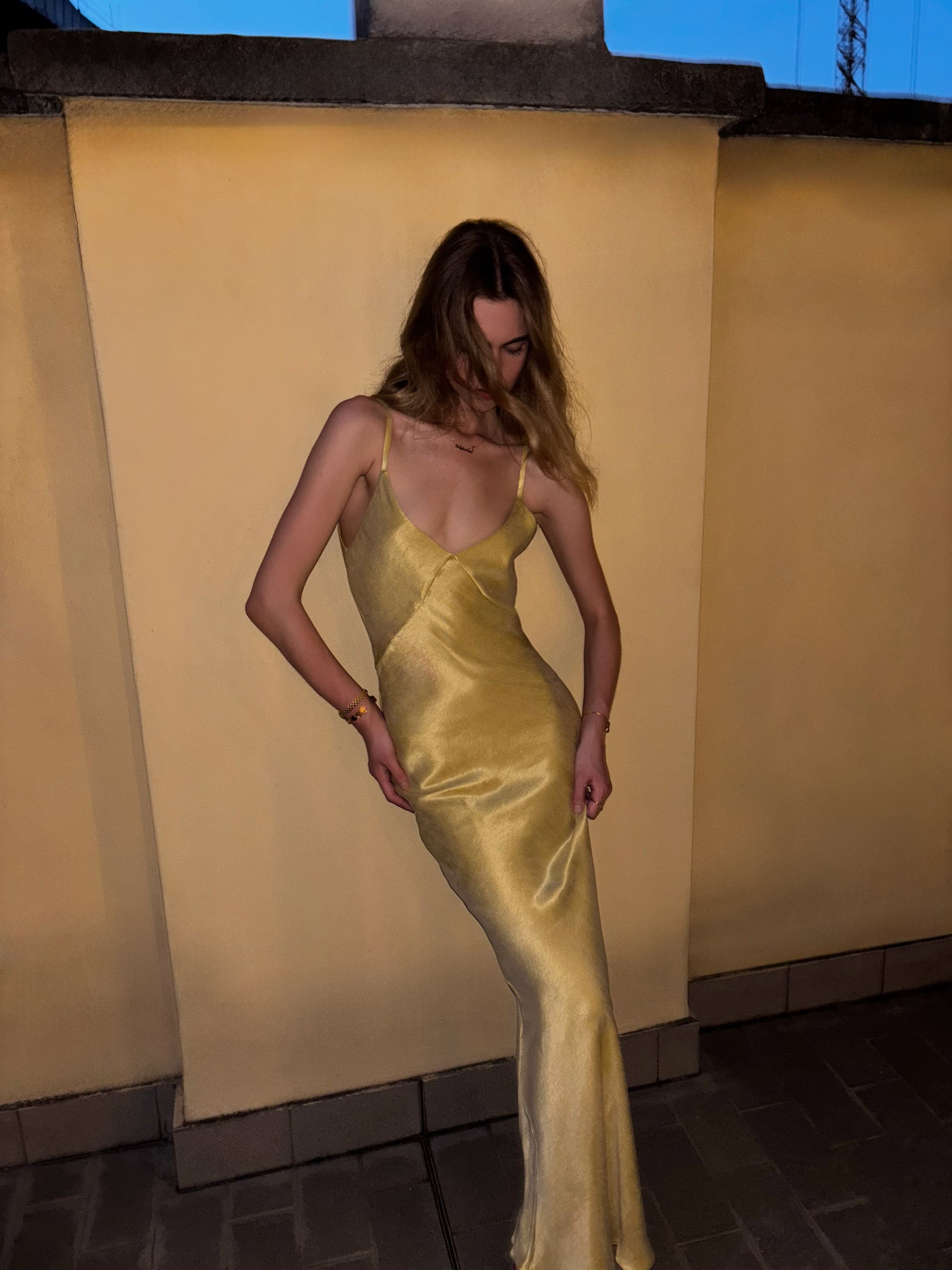 RAYA BUTTER YELLOW DRESS