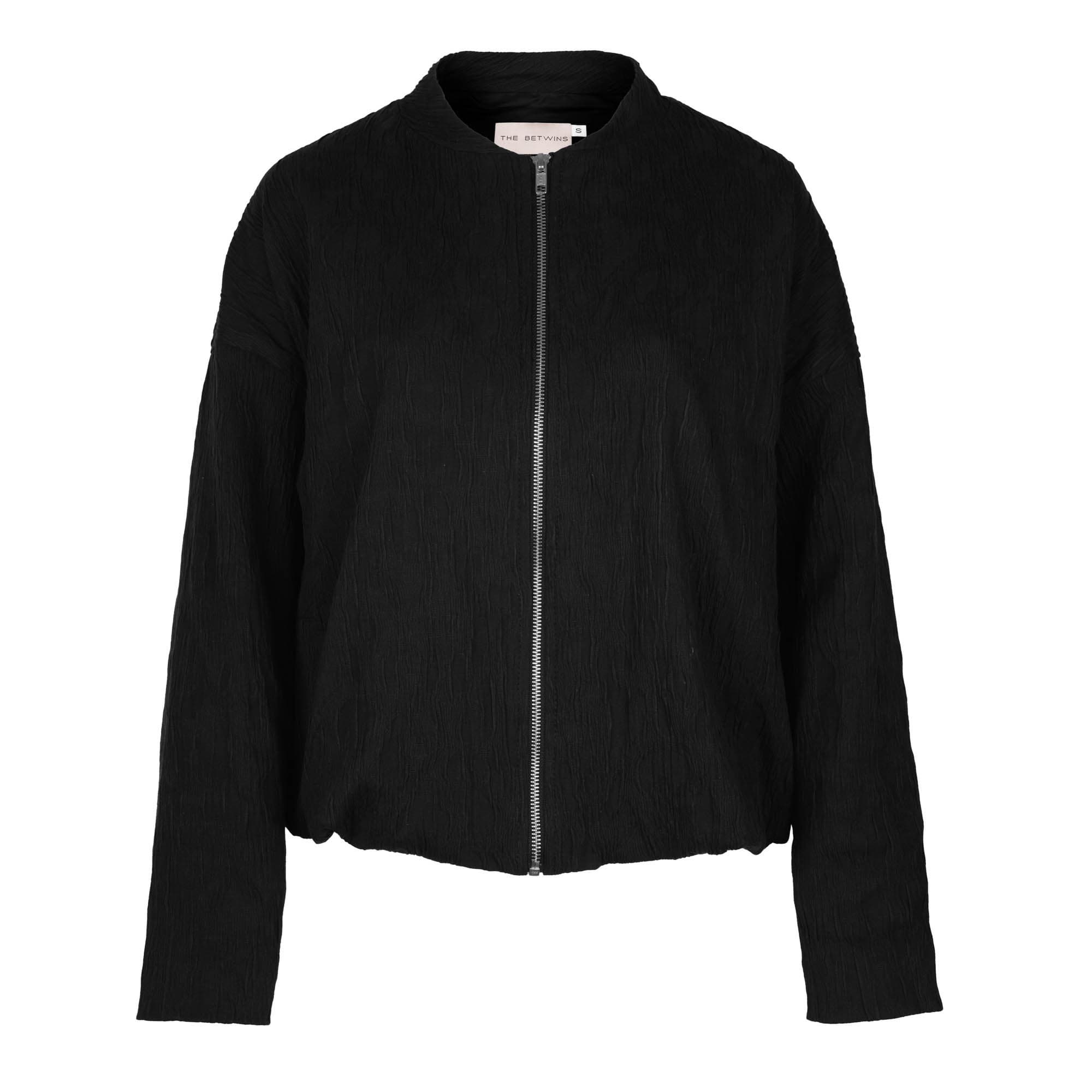 CHARLIE JACQUARD BOMBER JACKET