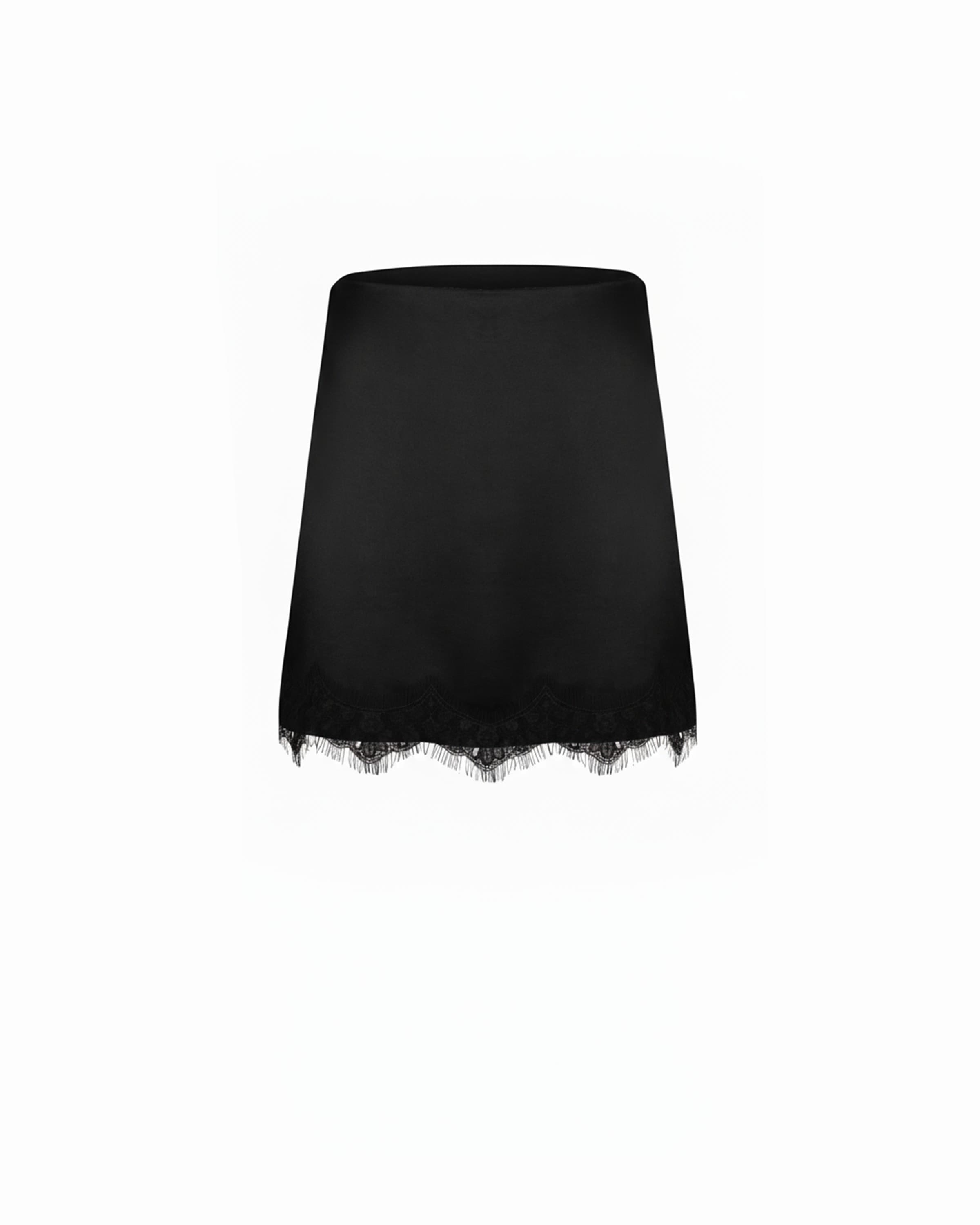 JOLIE BLACK LACE SKIRT