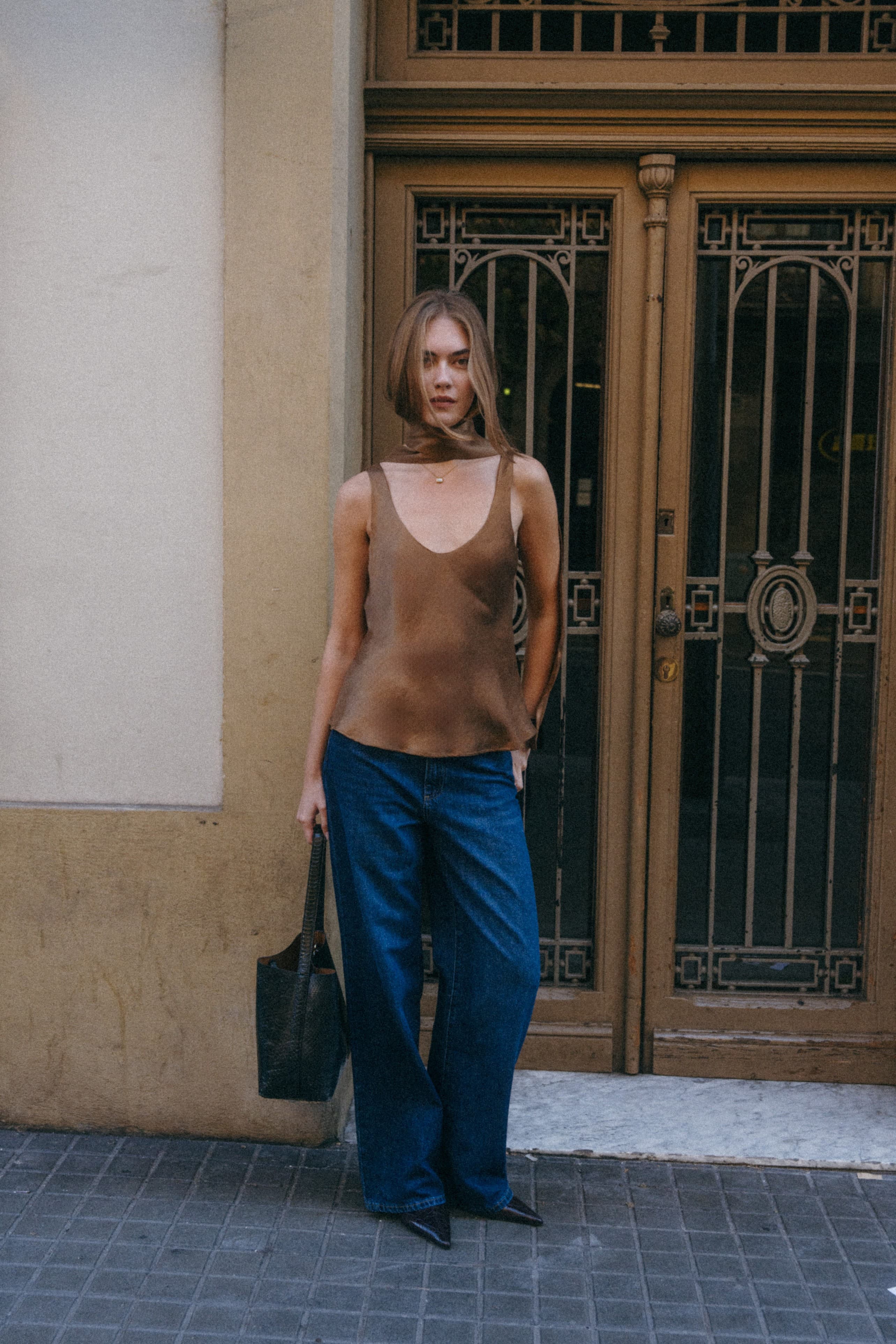 CARA SCARF TOP