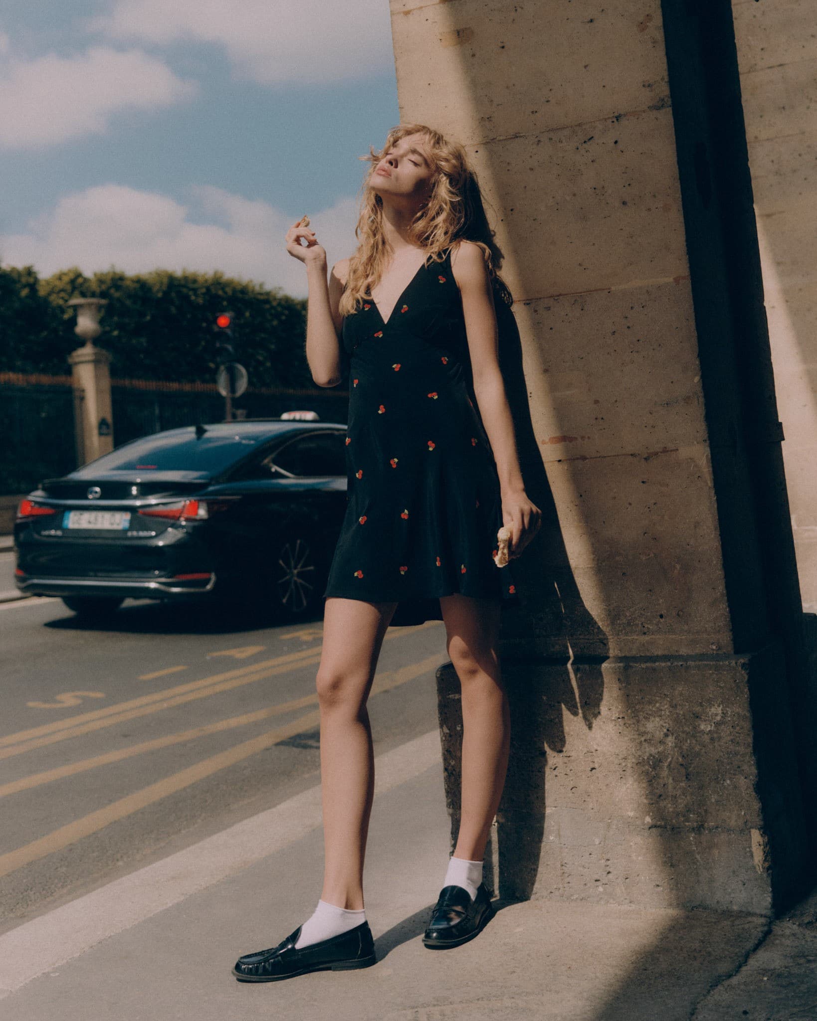 CHERIE CUPRO DRESS