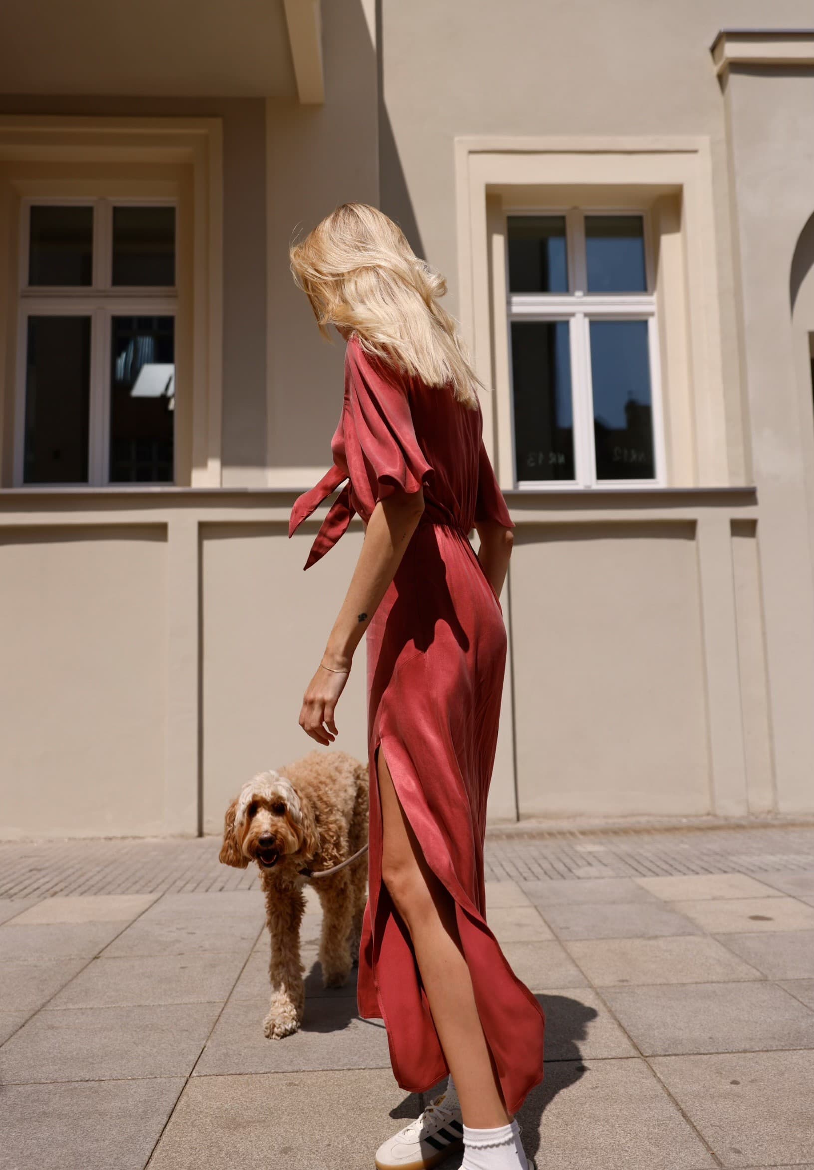 SKYLAR CUPRO DRESS