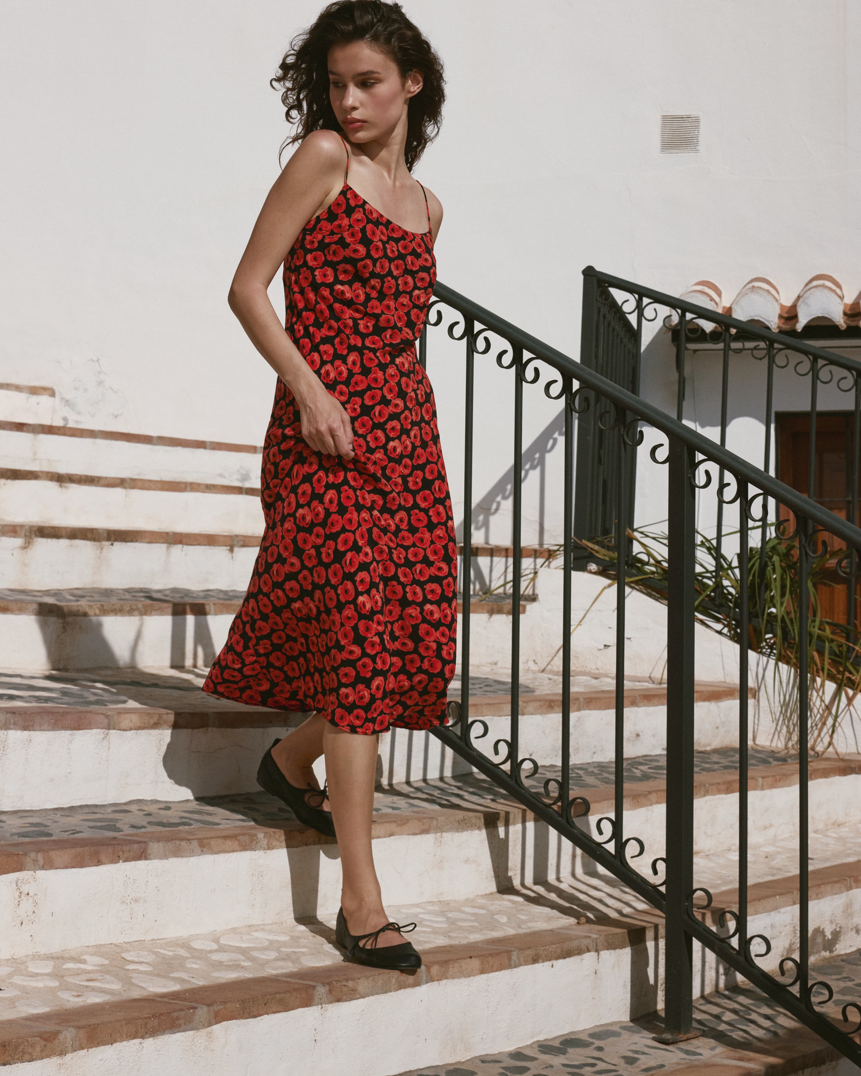 FLEUR CUPRO DRESS