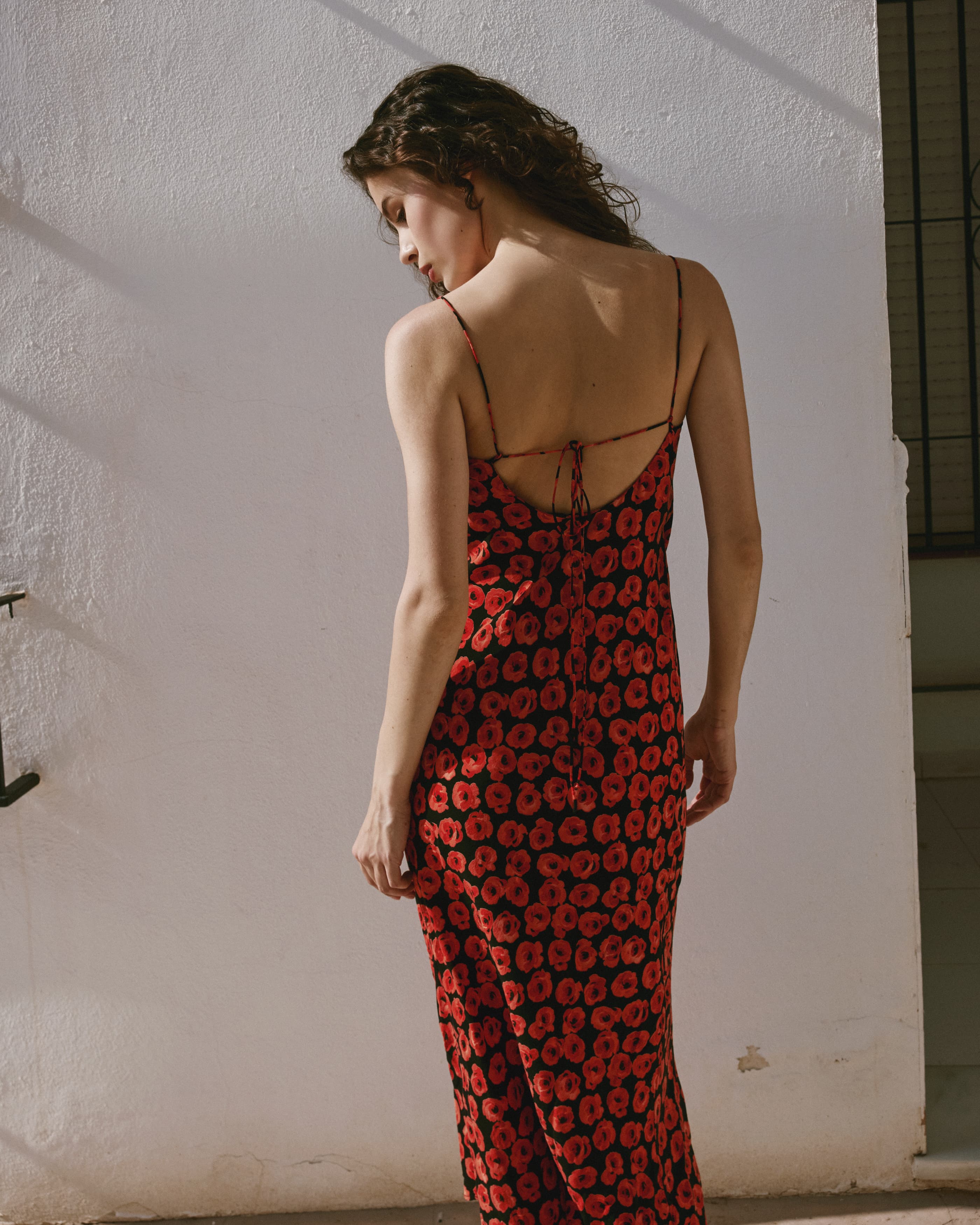 FLEUR CUPRO DRESS