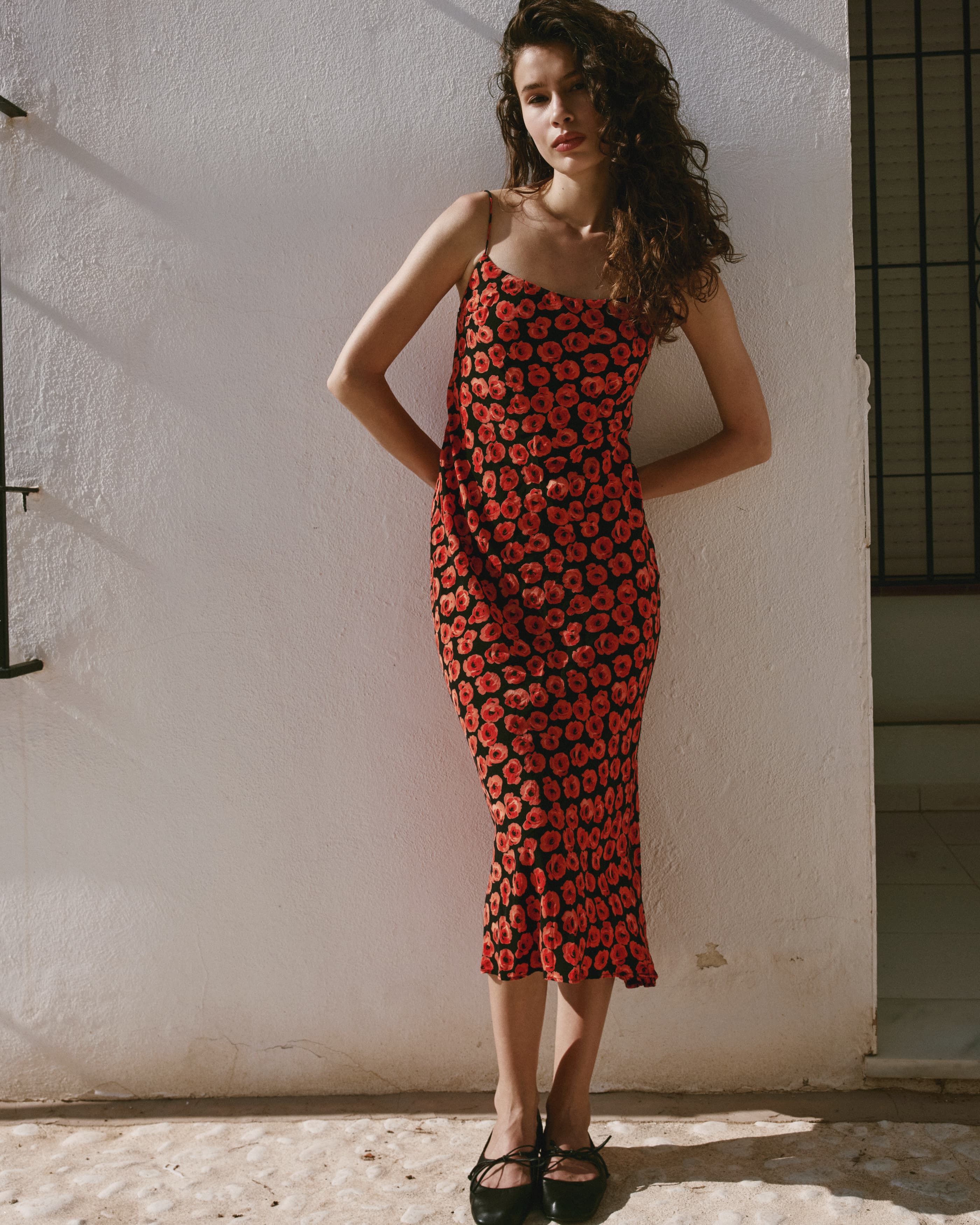 FLEUR CUPRO DRESS