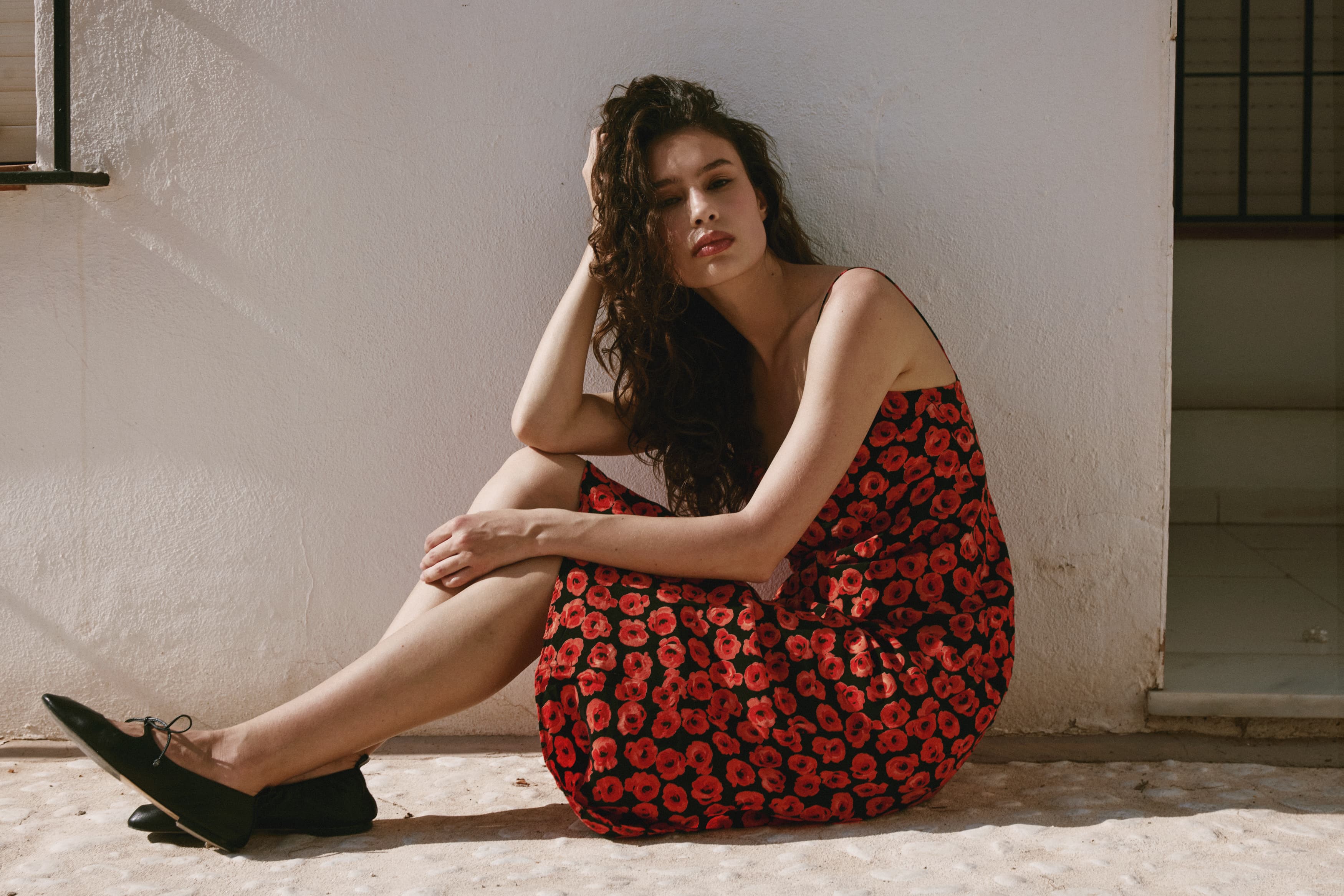 FLEUR CUPRO DRESS