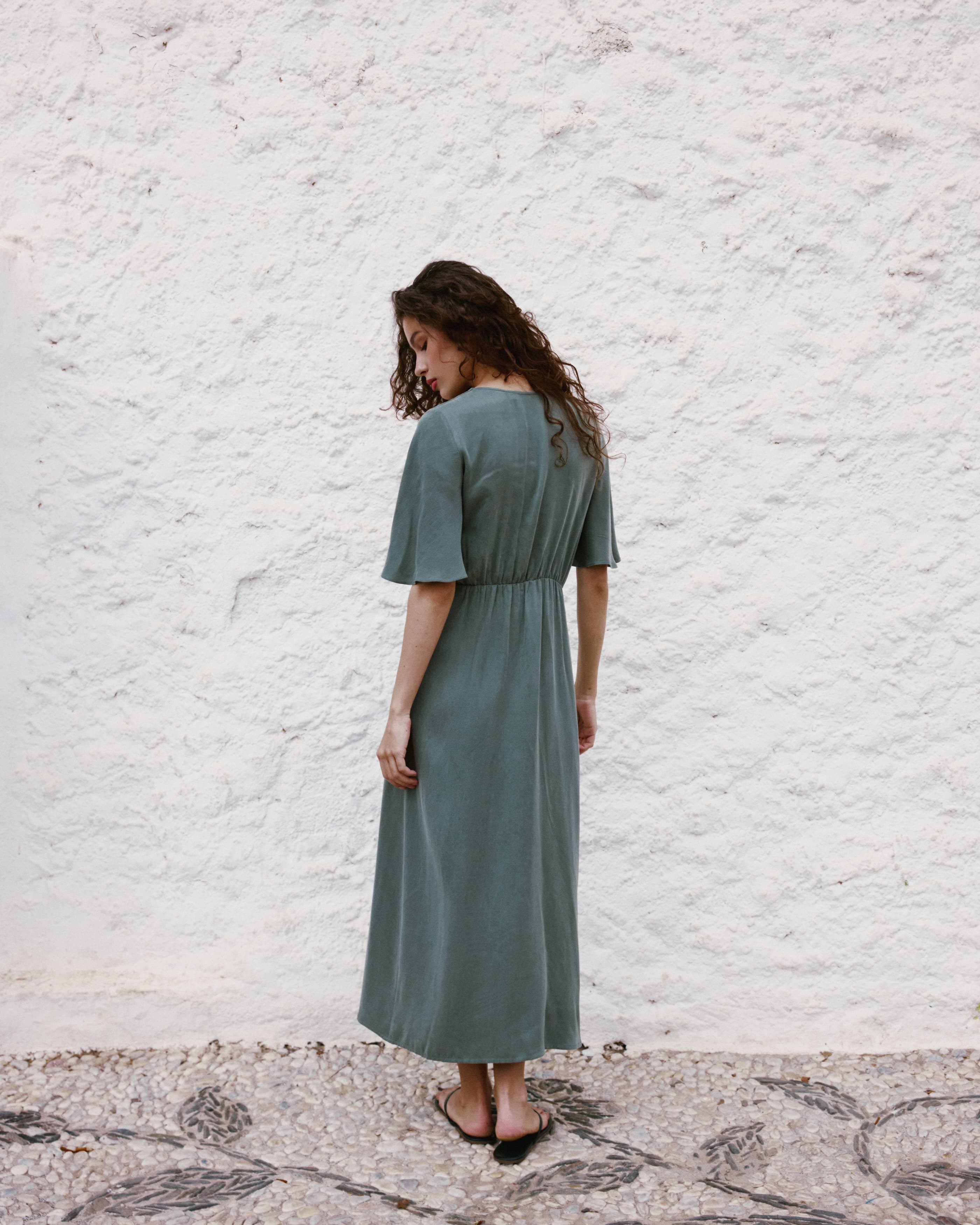 SKYLAR DRESS OLIVE